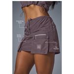 Alo Yoga Crinkle Surplus Mini Skirt Raisinette XS Photo 1