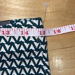 Jules & Leopold JL Womens Geo Kick Flare Pull-on Pants Green White Medium NWT Photo 7