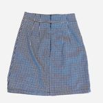 Brandy Melville Black White High Rise Gingham Houndstooth Mini Skirt S M L Photo 2