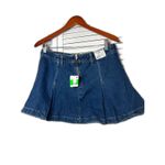 Free People  We The Free Madison Ave Denim Mini Skirt Size 30 New with tags Photo 4