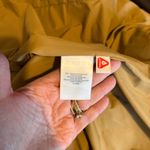 Lands' End  Long Quilted Puffer Coat Hooded Parka Tan Brown Women's XL 18 Warm Photo 4