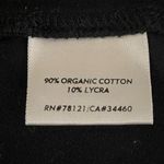 Eileen Fisher Women L Black A Line Swing Dress Organic Cotton Short Sleeve Scoop Photo 8