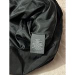 Vince Camuto Black Hooded Parka Jacket Quilted Cinch Waist Long Coat Size M Photo 5