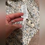 Madewell Beige Fieldwalk Boho Floral Tie Waist Tiered Mini Skirt Photo 3