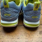 Ahnu yoga‎ sport athletic shoes blue and green/yellow size 8 women Photo 4