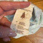 Wanakome Artemis Women’s Large Pale Green White Stripe Pullover Hoodie Nautical Photo 10