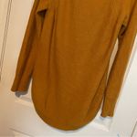 Moth Anthropologie Brenta Cowl Neck Sweater Sz Medium Marigold Mustard Yellow Photo 9