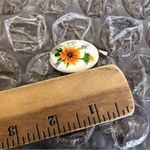 Vintage Flower Print Pendant Photo 2