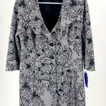 Peter Nygard Nygard floral‎ print fitted jacket, long blazer coat size 12 Photo 0