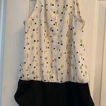 SheIn  Heart & Golden dot keyhole back bodysuit S Photo 1