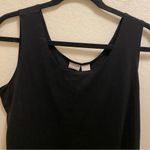 Chico's  Microfiber Contemporary Tank Basic Knit Black Size XL New With Tag Photo 1