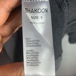 THAKOON Sweatshirt Open Back dress Size Small Gray Photo 10