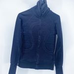 Lululemon Scuba black Jacket Sweater Yoga full Zip sz 4 athletic workout Photo 0