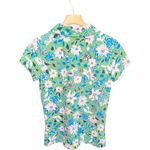 Lilly Pulitzer  Luxletic Frida Scallop Polo Spearmint Golf Till You Drop Photo 9