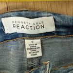 Kenneth Cole  Reaction Denim Pencil Skirt SZ 6 Preppy Classic Photo 4