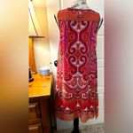 MUSE Sleeveless Asymmetrical Shift
Dress Rhinestones Medallion
Women's Sz 6 Pink Photo 2