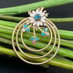 Vintage Unsigned Gold Photo 0