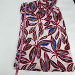 J.Crew  tropical leaf Floral One Shoulder Dress Ruffle Sleeveless J0954 hawaii XS Photo 7