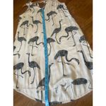 Uncle Frank  Tropical Flamingo Print Sun Dress Size Small S BEACH VACATION Photo 5