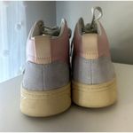 VEJA  V-15 Leather Petale White Pink Multi High Top Sneaker Photo 2