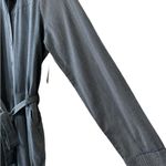 Lucky Brand Blue Logan Stripe Button Front Long Sleeve Jumpsuit Size Small NWT Photo 7