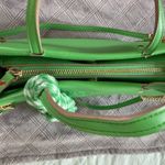 Nanette Lepore  Camille triple section tote with handle scarf green Photo 5