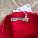 Aston free people dress red size 4 Photo 5