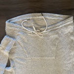 Cowl neck textured Sweater Gray Photo 3