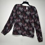 J.Crew  Women’s Printed Puff-Sleeve Top Blouse Long Sleeve M Photo 7