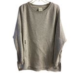 Varley  Bayliss grey crewneck tunic length sweatshirt grey Medium Photo 3
