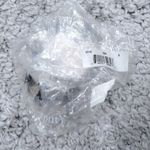 ANDIE  Swim The Sicily Snakeskin Bikini Top Black Cream Size Small Snake Print Photo 5