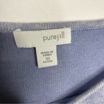 Pure Jill by J. Jill linen Blend top size XS petite Blue Photo 3