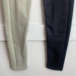 Cara Loren Two Toned Cream & Gray Crop Top & Leggings Size L Photo 14