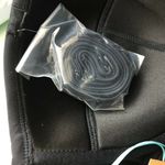 Kona Sol  Bikini Top Bandeau Underwire Spaghetti Strap Black Size 16W Photo 2