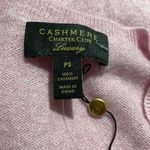 Charter Club NWOT CASHMERE  LUXURY 100% CASHMERE SWEATER LILAC Photo 6