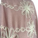 Dusty Pink Embroidered Floral Kimono White Size undefined Photo 7
