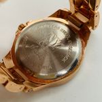 Ny&co Ny &  womens rose gold Quartz 32mm watch rhinestones 7.5” new battery Photo 5