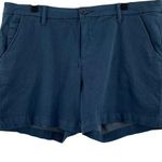 Kut From The Kloth Shorts Size 16 Trouser Blue Cotton Stretch NWT Summer Casual Photo 0