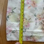 NWT Klesis Floral Tube Dress Size Large organza ruffle on side Mini Strapless Photo 9