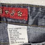 Mudd  Low Rise Flare Jeans Size @30"x31" Super Stretch Y2K 90s Retro Boho Slub Photo 6