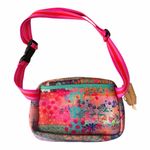 Natural Life  Everyday Puffy Fanny Pack Watercolor Patchwork Design NWT Photo 9