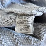 ANNA HOLTBLAD Stockholm Knit Sweater Dress Light Blue Gray Puff Sleeve Size M Size M Photo 3