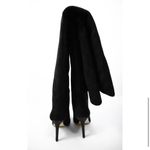 Good American  Suede Super Tall Stiletto Heeled Boots NEW NWOB Photo 7