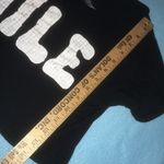 Blush “SMILE” lightweight crop top short sleeve distressed style Y2K size S Photo 5