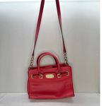Michael Kors  Hamilton Medium East‎ West Leather Tote Bag Watermelon RET: $328 Photo 8