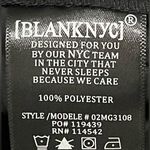 BLANK NYC NWT!  Time Machine Black Cargo Utility Pants - Size 27 Photo 12