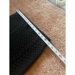 “My Tribe”black textured pencil skirt size M stretch snakeskin pattern Black Size M Photo 2