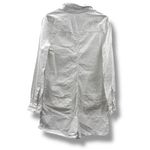 Frank & Eileen Ireland Romper Women’s Size Large White Italian Performance One P Photo 2