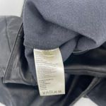 Free People  Faux Leather Pants Size 10 Sasha Cropped Crop Black Vegan Flare NWT Photo 12