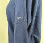 Zuda Studio Park Navy Blue Slouchy Athletic Long Sleeve Shirt Womens Size XXS Photo 8